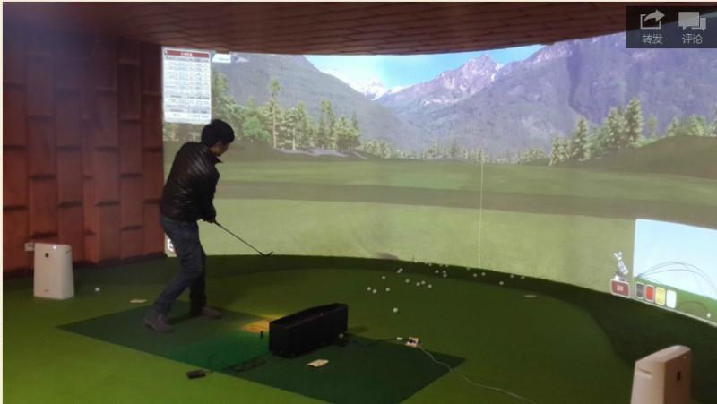 高清3D室内模拟高尔夫golf批发