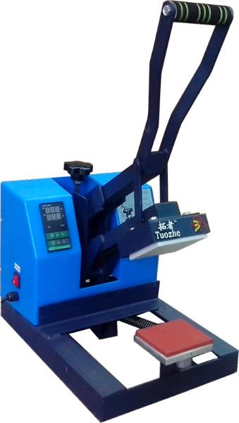 供应热转印烫画机械TZ-G1010拓者高压烫画机小型商标压烫机
