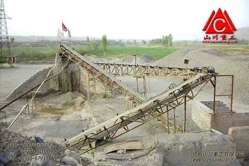 制砂生产流程建筑砂生产线砂石料生产工艺砂石生产设备