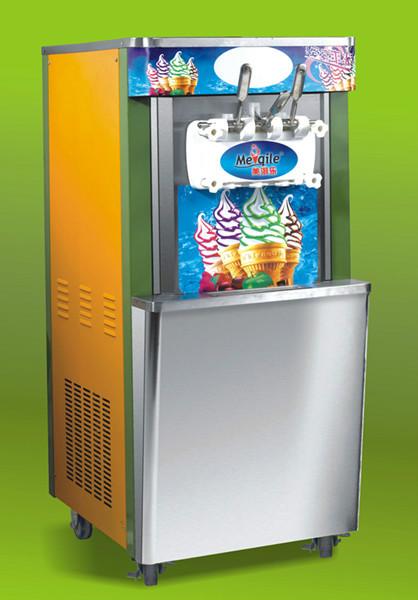 供应商用冰淇淋机，广州三色冰淇淋机，立式冰淇淋机 厂家直销货到付款