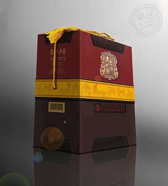 供应郑州最专业的酒盒设计图片