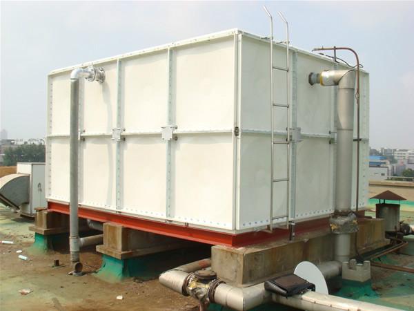 供应玻璃钢防腐模压水箱装配组合式水箱