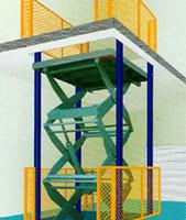 供应固定式升降机用于建筑物层高间运送货物的