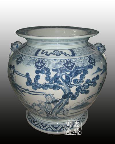 供应陶瓷花瓶 瓷瓶订做 陶瓷青花花瓶