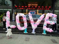 供应广东惠州附近专业婚宴拱门气球装饰