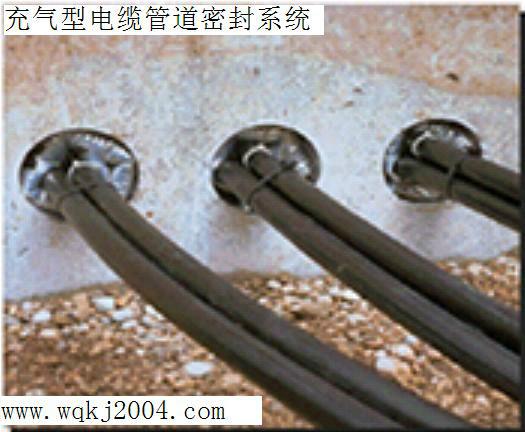 供应用于管道空管封堵的WQBZ-100电缆管道空管堵头