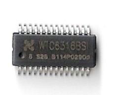 WTC6316BSI-L万代十六按键触控IC