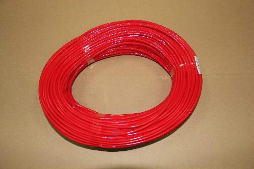 精智缘供应红色内纤外胶玻璃纤维套管，低价供应优质阻燃玻纤管！图片