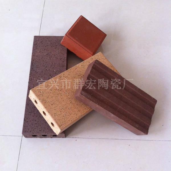 厂家供应宜兴陶土砖烧结砖 颜色棕、黄、红 规格多种