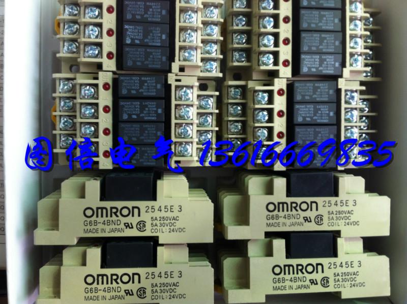 供应日本欧姆龙组合继电器价格，欧姆龙继电器G6B-1114P批发直销图片