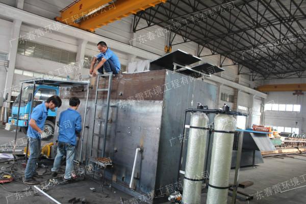 供应贵州高新区一体化污水处理设备，遵义污水处理全套玻璃钢设备装置图片