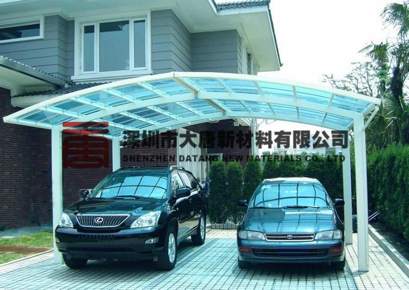 武汉pc雨棚板车棚板耐力板厂家直销批发