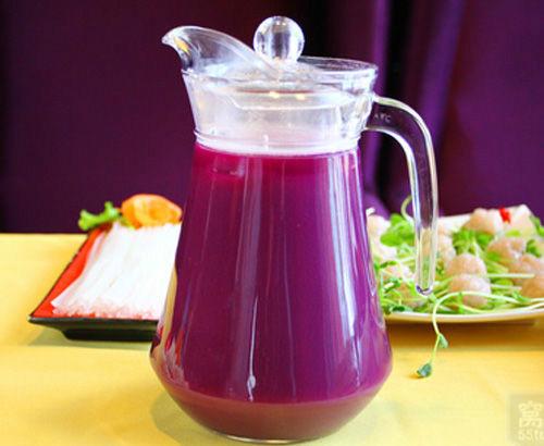 供应紫薯汁饮料，鲜榨紫薯汁饮料原料供应，餐饮专供鲜榨饮料