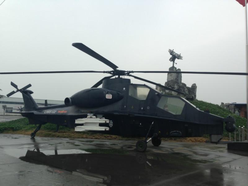 军事展览武直十直升机模具出租批发
