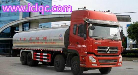 供应东风天龙（国四）鲜奶运输车、湖北鲜奶运输车、东风鲜奶运输车