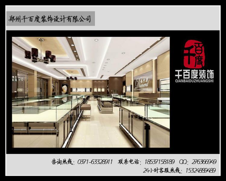山东莱芜珠宝展示柜台效果图在商业展柜和展会展柜有哪些区别
