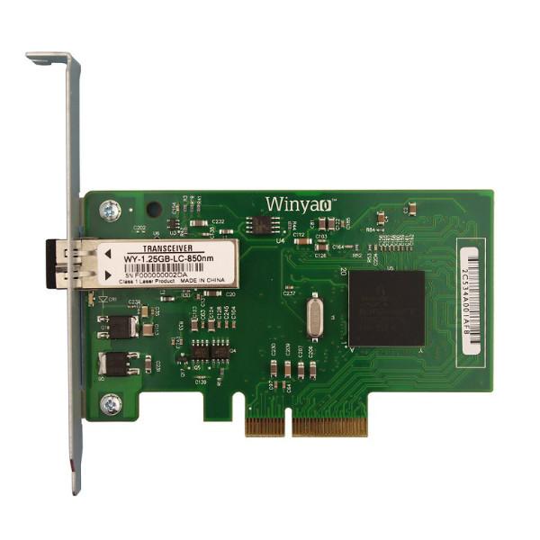 供应WY5708F PCI-E X4服务器千兆光纤网卡 博通bcm5708S