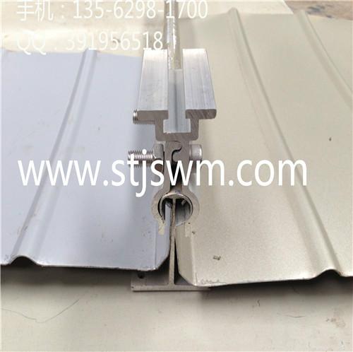 供应铝镁锰板金属屋面防风加固夹具