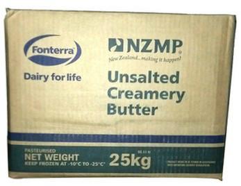 新西兰NZMP无盐黄油25kg原装批发