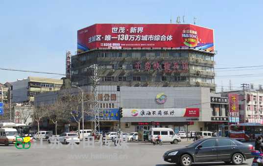 供应徐州市四道街与复兴路交叉口三面翻图片