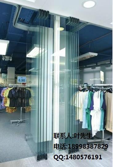 广东玻璃移动屏风折叠门优质厂家批发