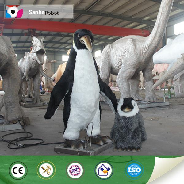 供应北极动物企鹅，定制各类动物，行走的企鹅图片