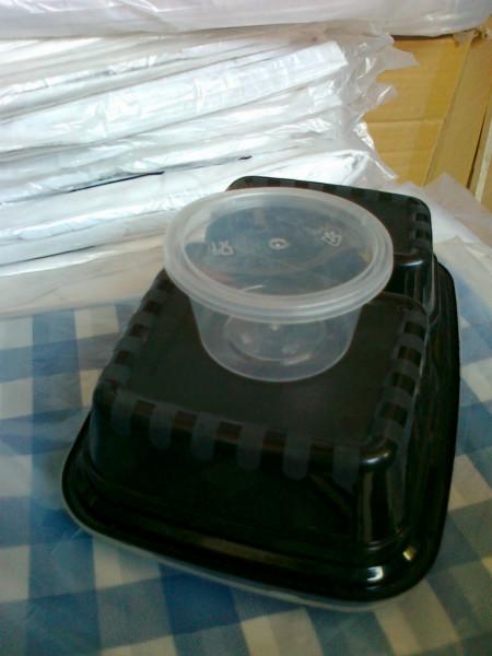 快餐店专用一次性汤菜小打包盒价格批发
