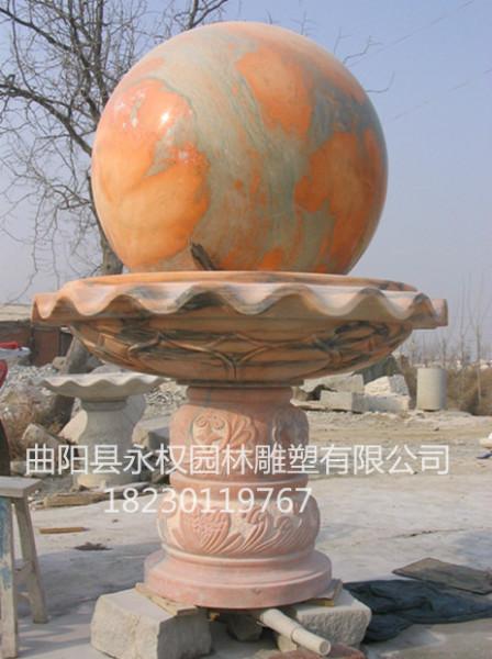 供应风水球石雕喷泉厂家 ，园林风水球石雕，风水球石雕价格