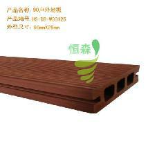 供应郴州生态木地板 吊顶 隔断 墙板 绿可木