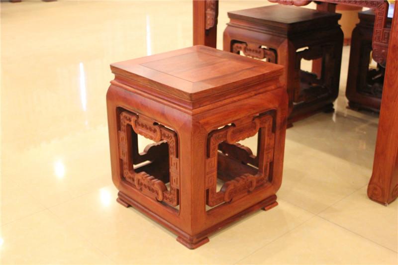 东阳红木厂 鲁创红木 红木家具 红木方桌 休闲方桌 供应博古方桌