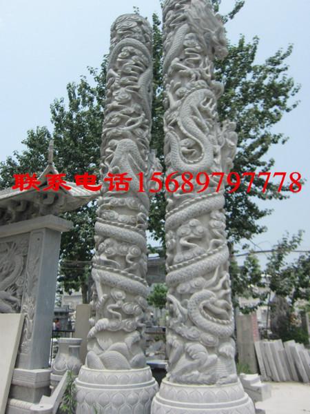 石雕文化柱批发