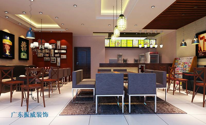 供应郑州港区咖啡厅装修设计案例