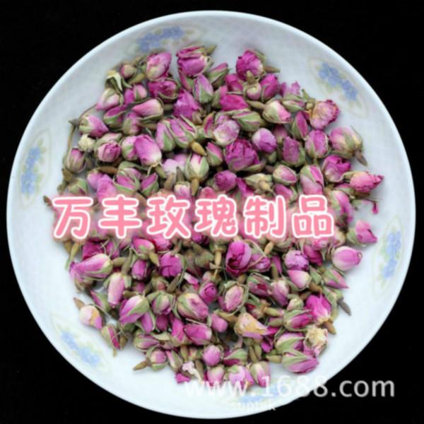 供应正宗平阴玫瑰干花蕾茶(低温)玫瑰干花蕾生产厂家济南万丰玫瑰图片