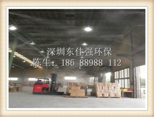贺州河池百色钢架结构厂房喷雾降温工程