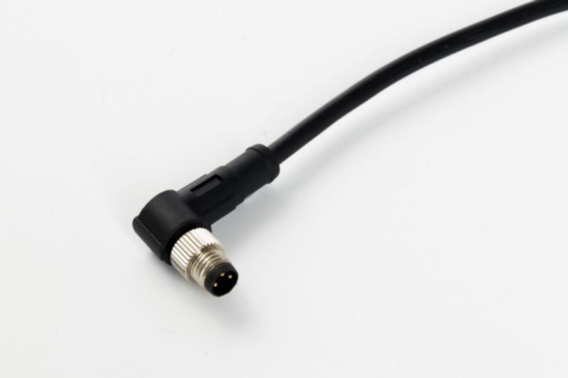 供应震动传感器连接线缆MIL-C-5015 M12连接器