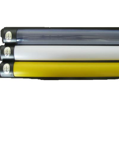 供应广东LED防紫外线灯罩厂家 T8T5圆形半圆形透明色乳白色黄色LED灯罩