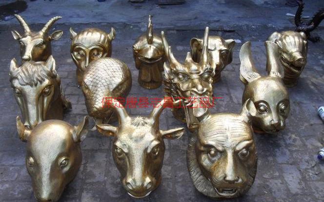 供应东北十二生肖铜雕生产厂家