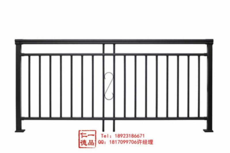 供应一品仁德铝合金护栏 铝合金玻璃栏杆 围墙栏杆 欧式围栏 玻璃护栏