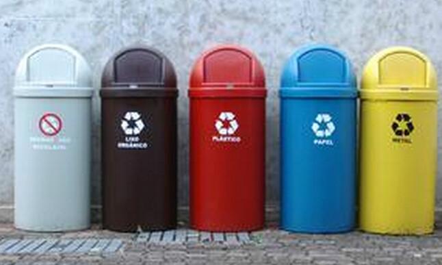 供应潍坊酒店垃圾箱，潍坊酒店垃圾箱厂家，潍坊生产垃圾箱的专业厂家图片