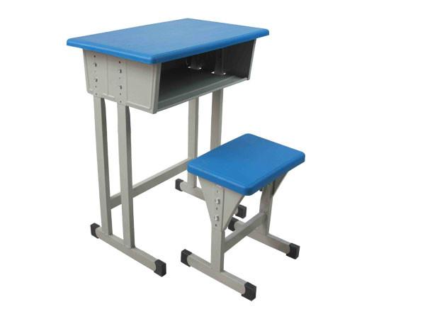 课桌椅可升降单人双人包边结构牢固批发