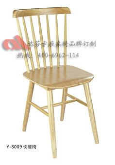 广州市简约实木桌椅厂家广东厂家批发简约个性主题餐厅桌椅 实木椅子 靠背椅子 简约实木桌椅