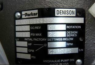 PV016R1K1T1NMMCParker/派克液压泵PV016R1K1T1NMMC