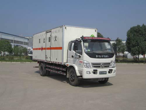 供应BJ5079XRQ-FA易燃气体厢式运输车 福田易燃气体厢式运输车