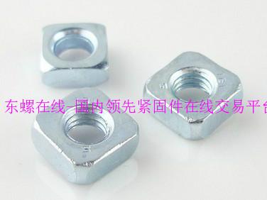 供应A2DIN557不锈钢四方螺母材质A2-70(SUS304) 规格：M4-M10