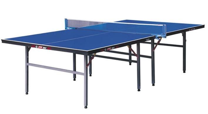 供应杭州绍兴乒乓球桌哪里最好T3526折叠式乒乓球桌