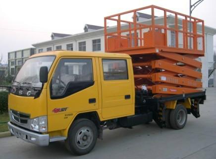 供应室外高空作业车，sjc0.3-1616米车载高空作业车，