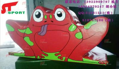 东莞市青蛙跳软体玩具厂家供应青蛙跳软体玩具