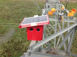 供应新式智能太阳能驱鸟器