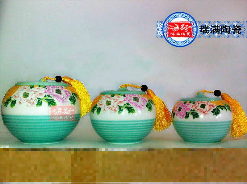 景德镇市陶瓷茶叶罐定做厂家