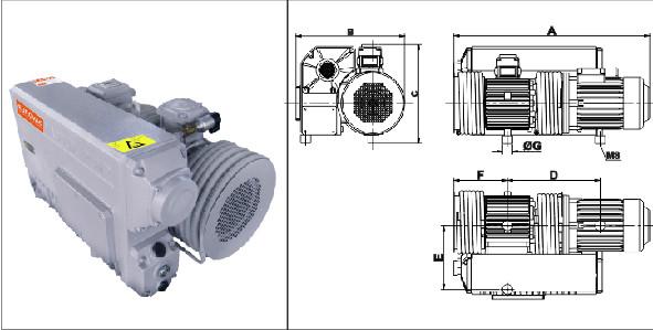 供应旋片真空泵 EUROVAC真空泵厂家  EUROVAC真空泵价格